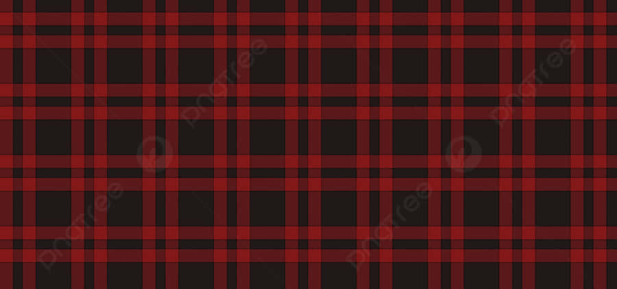 Black And Red Plaid Landscape Wallpaper