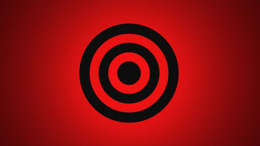 Black And Red Target Board Wallpaper