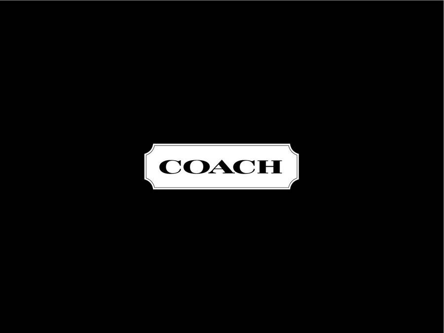 Black And White Coach Logo Wallpaper