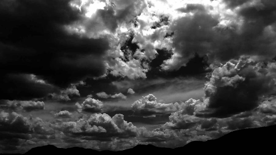 Black And White Photography Sky Wallpaper