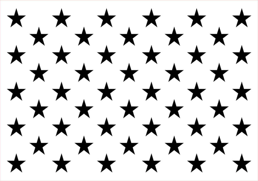 Black And White Star Wallpaper Wallpaper