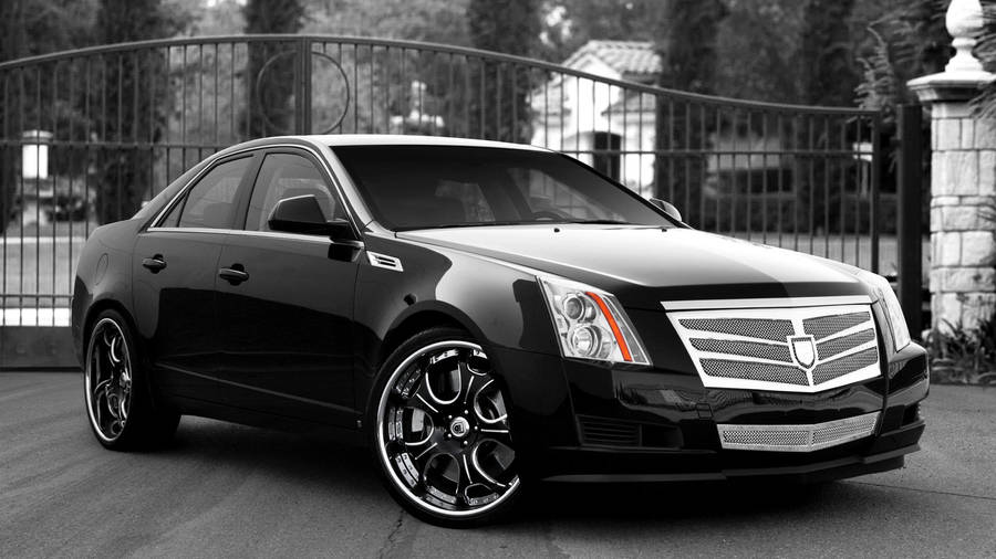 Black Cadillac Cts Wallpaper