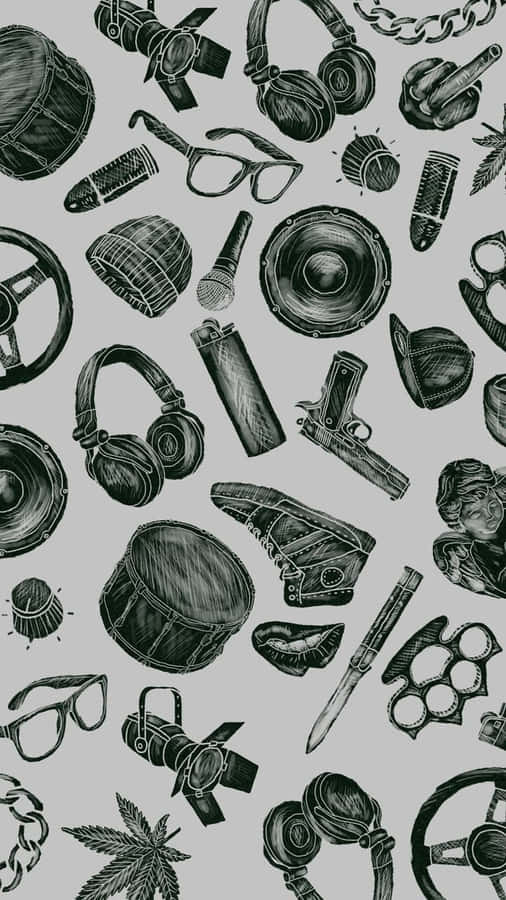 Black Dope 720 X 1280 Wallpaper