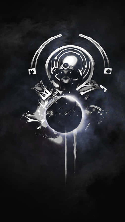 Black Dota 2 Phone Wallpaper