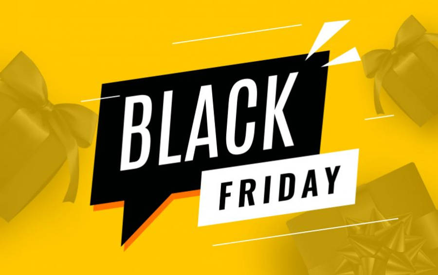 Black Friday Yellow Art Wallpaper