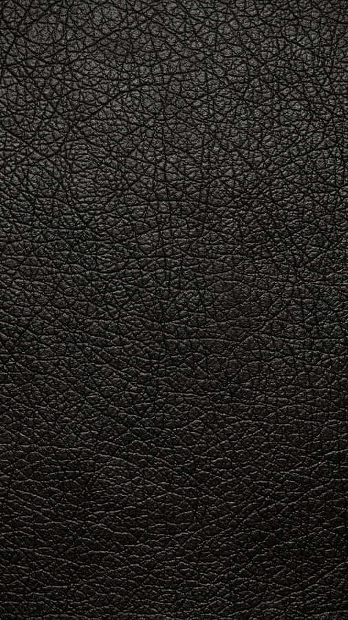 Black Leather Texture Background Wallpaper