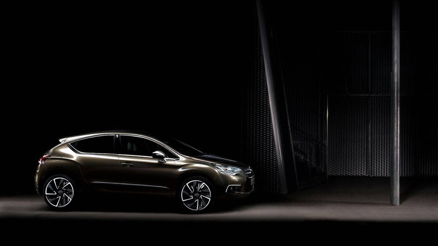 Black Luxurious Citroen Ds4 Wallpaper