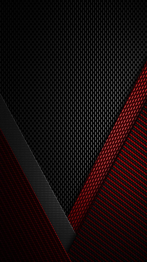 Black Red Carbon Fiber In 4k Wallpaper