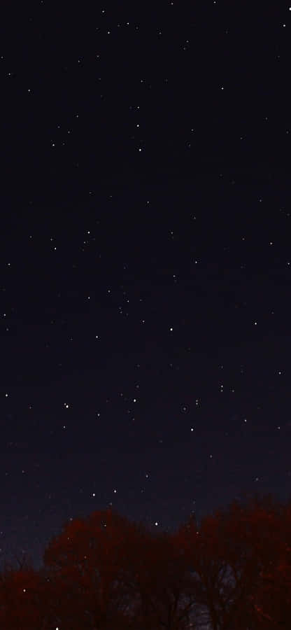 Black Stars Iphone Galaxy Wallpaper