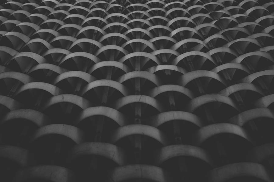 Black Symmetry Dark Abstract Art Wallpaper