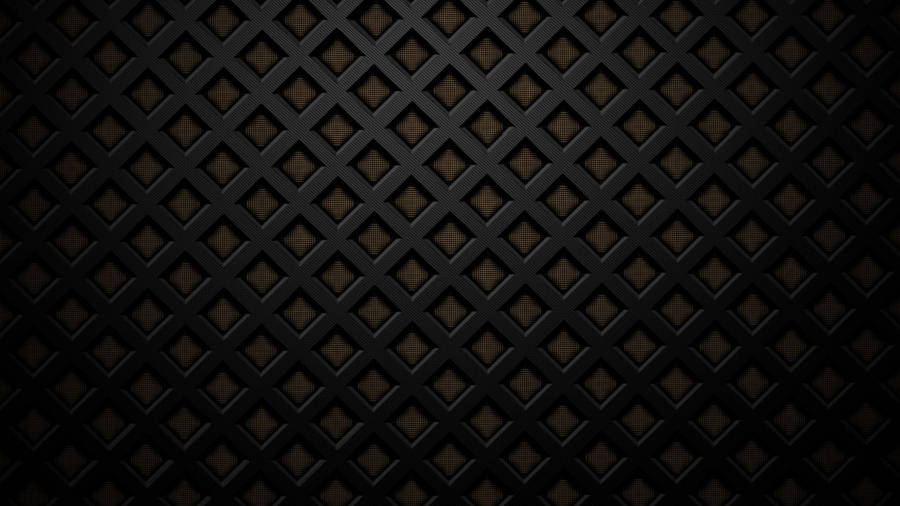 Black Texture Diamond Holes Wallpaper