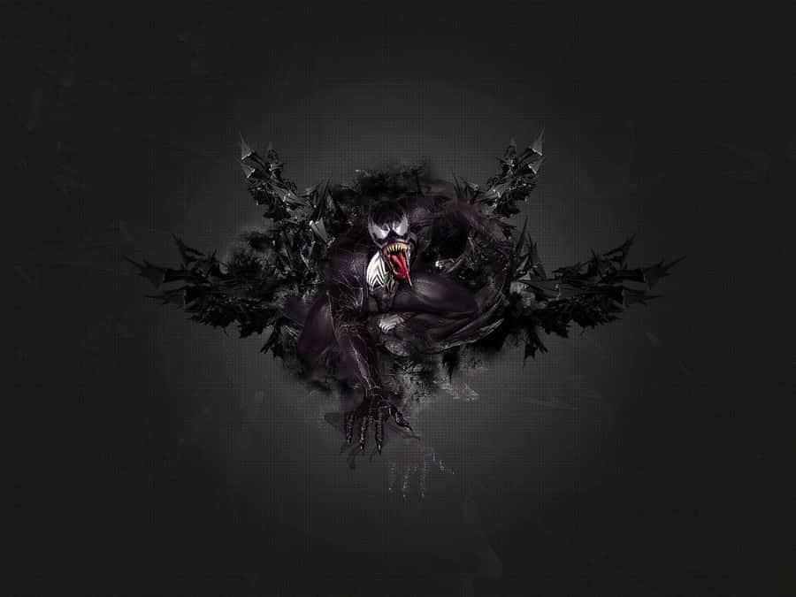 Black Venom Monster Wallpaper