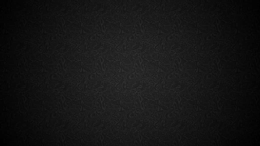 Black Wallpaper With A Swirl Pattern Wallpaper