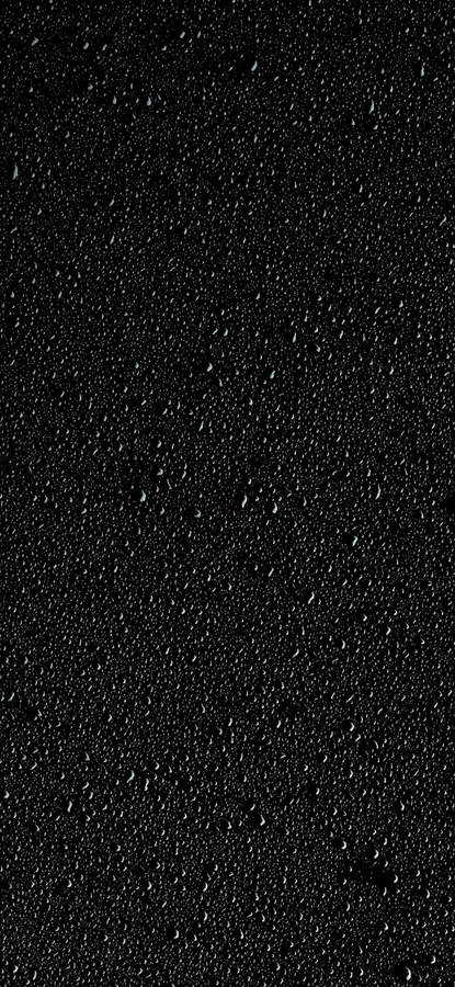 Black Water Droplets Iphone Whatsapp Wallpaper
