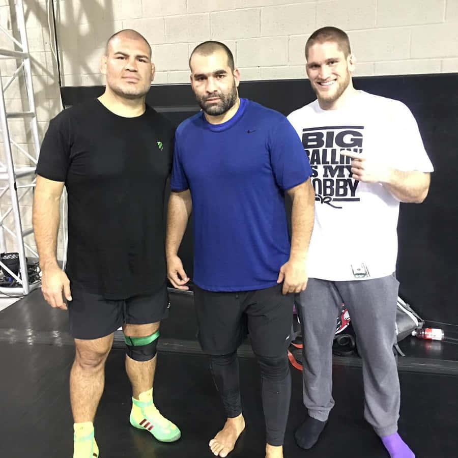 Blagoy Ivanov Posing With Fighters Wallpaper