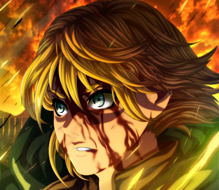 Bloody Armin Arlert Wallpaper