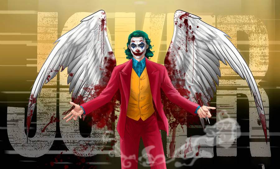 Bloody Wings Joker 2020 Wallpaper