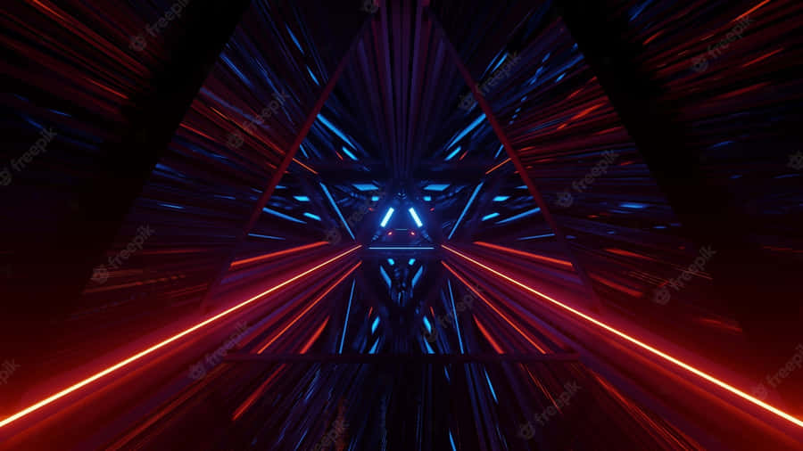 Blooming Light In Red Wallpaper