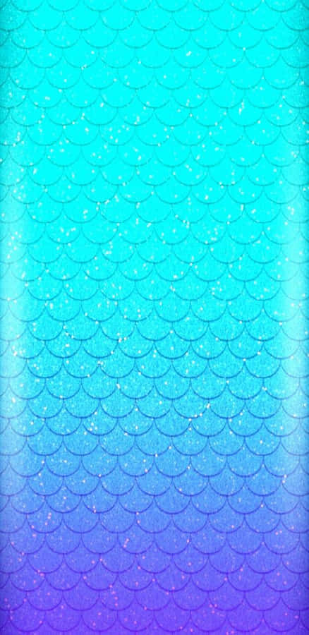 Blue And Purple Mermaid Glitters Wallpaper
