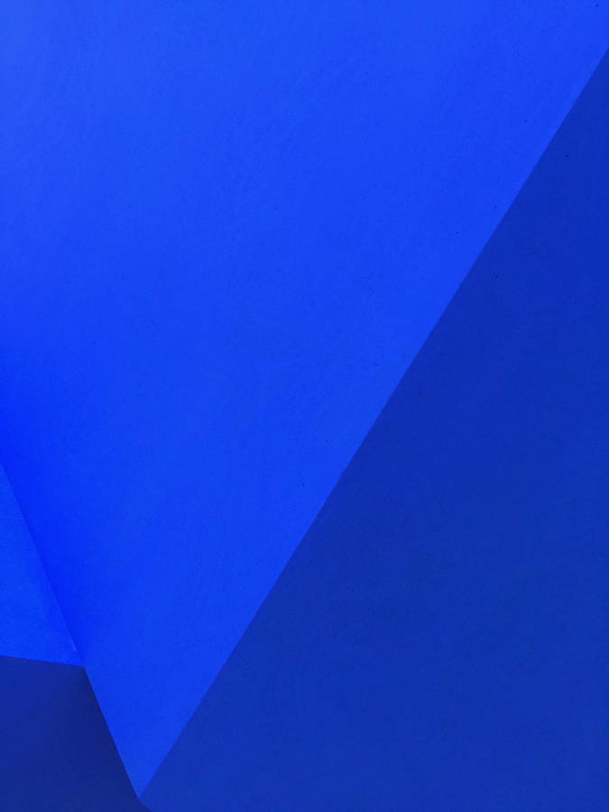 Blue Colored Sides Of Pyramid Wallpaper