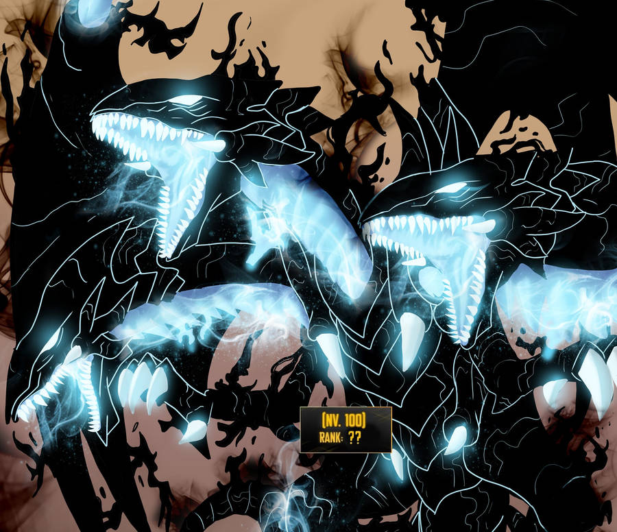 Blue-eyed Shadow Soldiers From Solo Leveling 4k Wallpaper