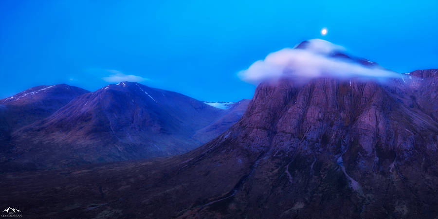 Blue Highlands Scotland Wallpaper
