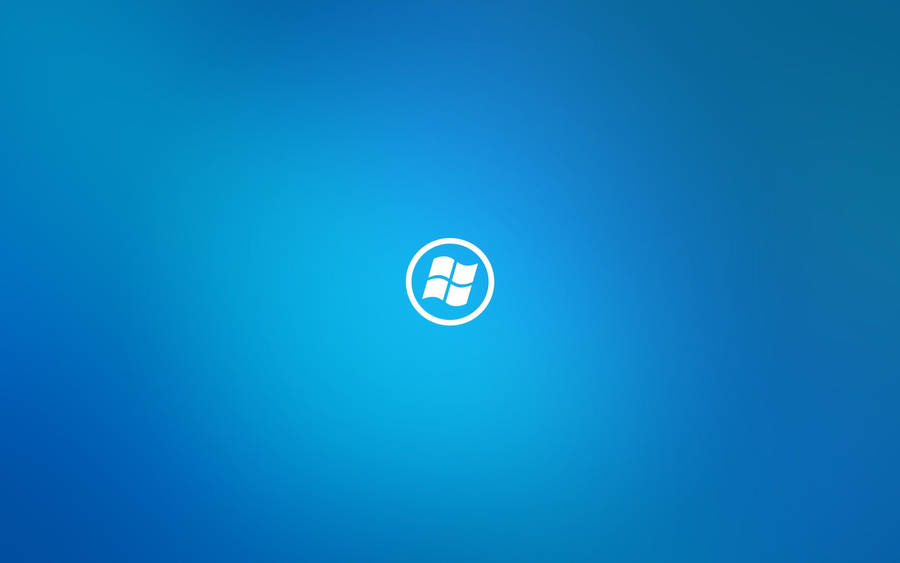 Blue Minimalist Windows Wallpaper