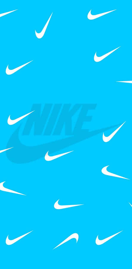Blue Nike Sneaker Wallpaper Wallpaper
