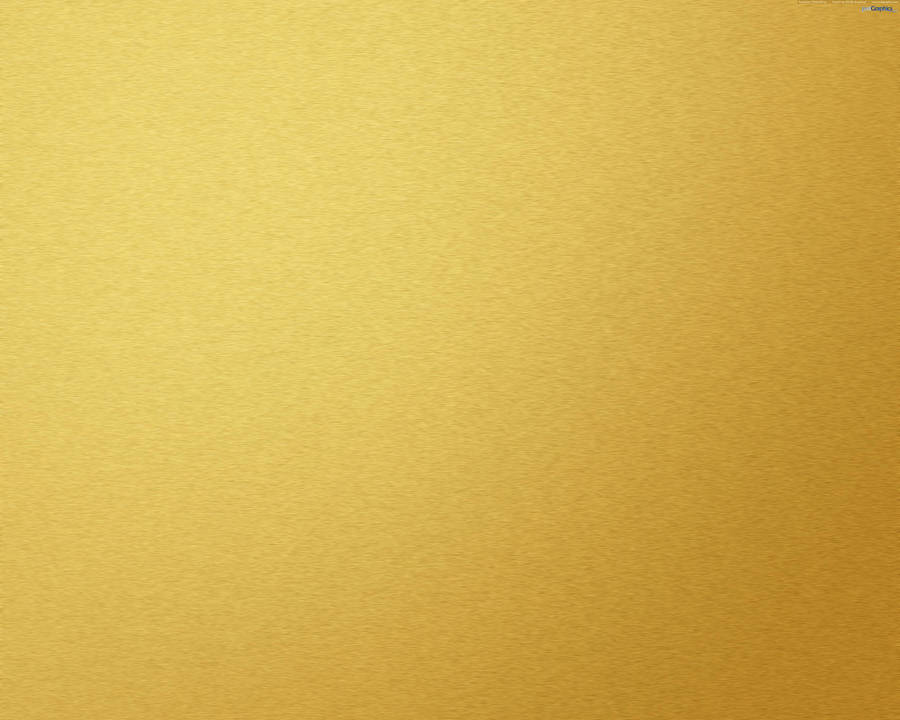 Blurry Hairline Finish On Plain Gold Wallpaper