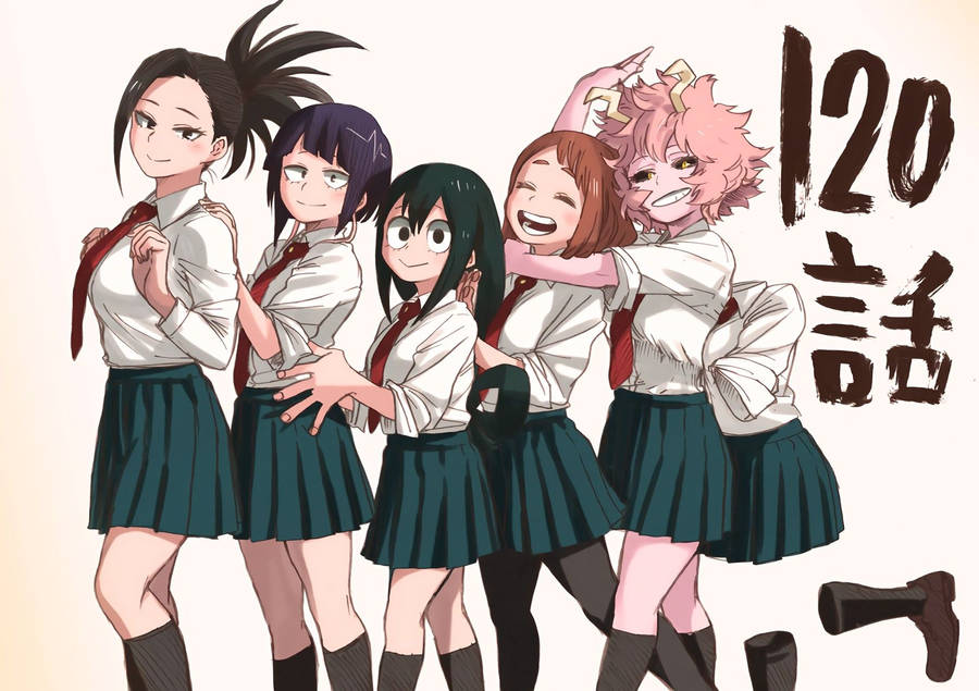 Bnha Class 1a Girls Wallpaper
