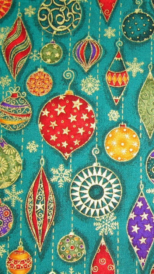 Boho Chic Christmas Décor Wallpaper