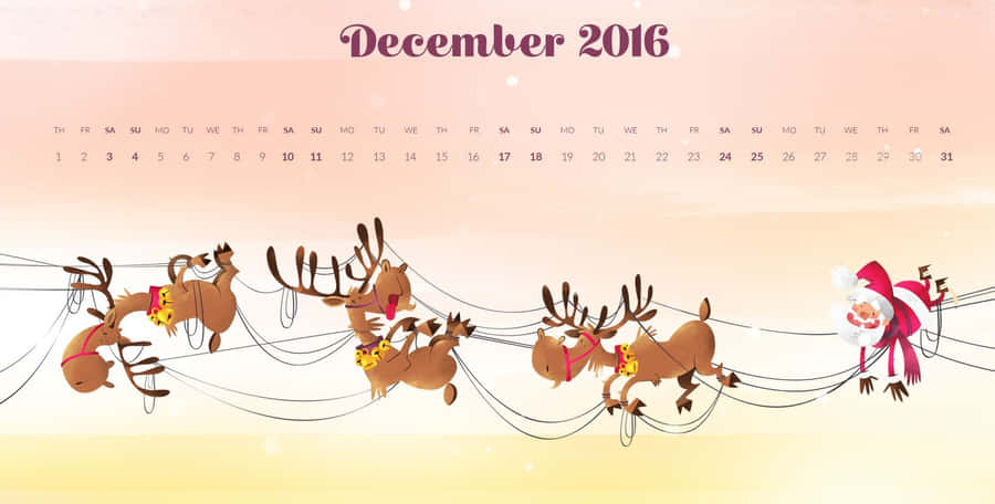 Boho Christmas Vibes In Cozy Room Wallpaper