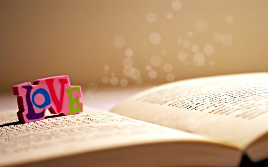 Book Eraser Love Full Hd Wallpaper