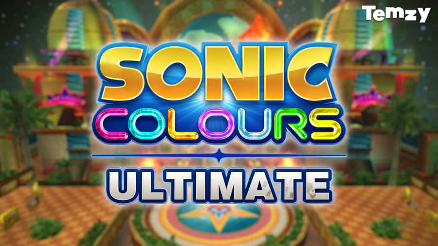 Boost Your Way Through A Technicolor Wonderland With Sonic Colors! Wallpaper