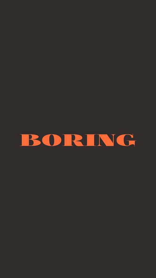 Boring Color Orange Wallpaper