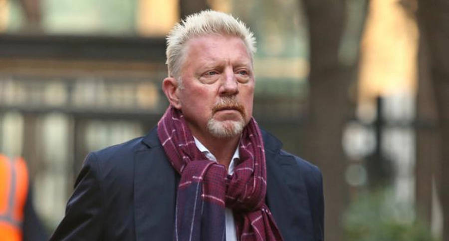 Boris Becker With Scarf Wallpaper