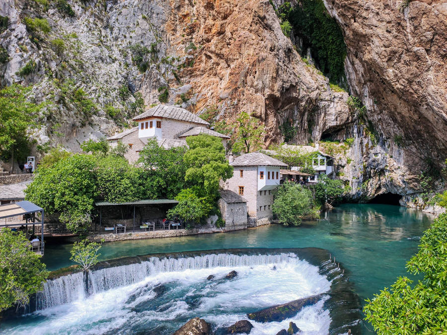 Bosnia And Herzegovina Blagaj Spring Wallpaper