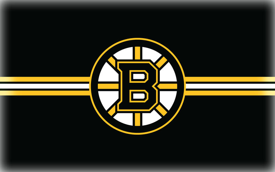 Boston Bruins White Yellow Black Wallpaper