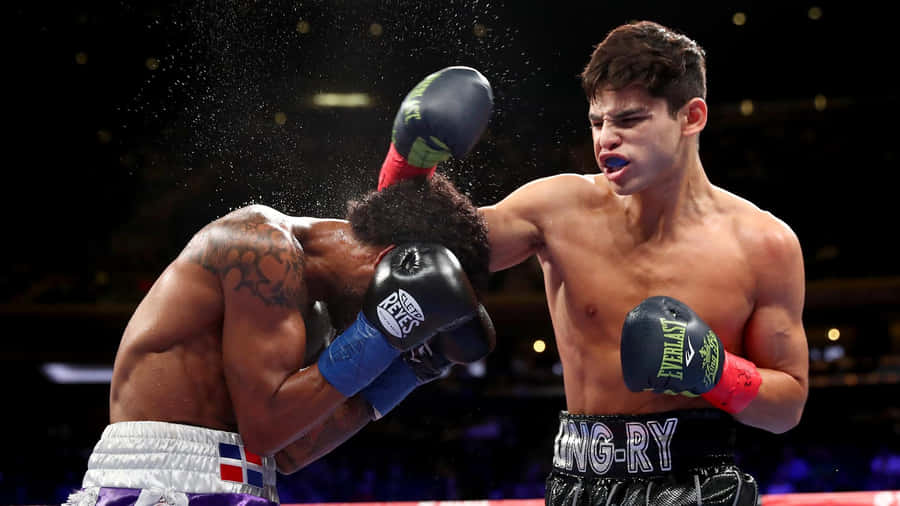 Boxing Prodigy Ryan Garcia Poses For A Portrait. Wallpaper
