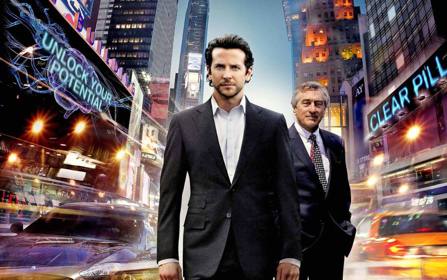 Bradley Cooper Limitless With Robert Wallpaper