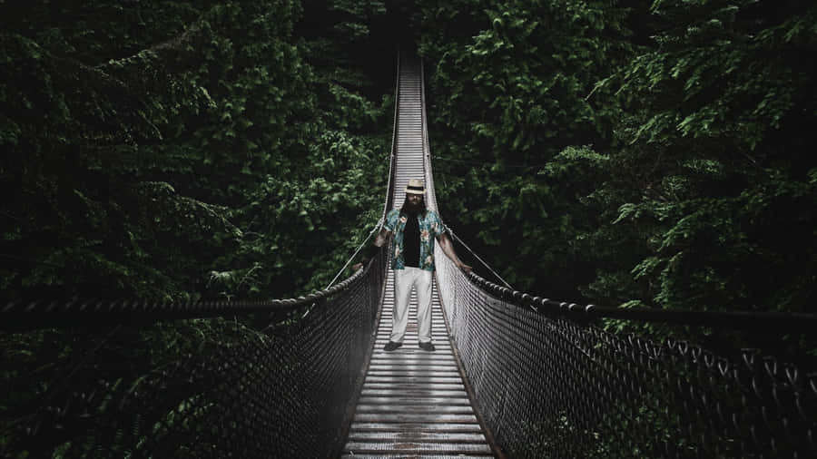 Bray Wyatt Crossing Bridge Photography Wallpaper