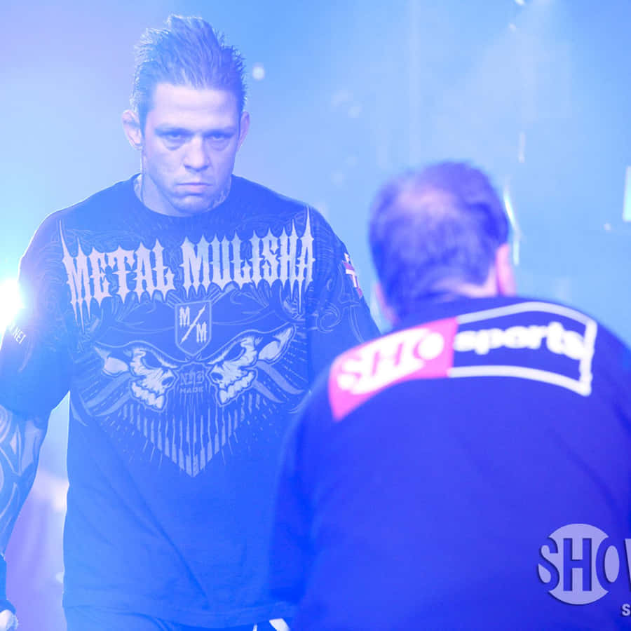 Brazilian Mma Athlete And Luchador Renato Sobral Photograph Wallpaper