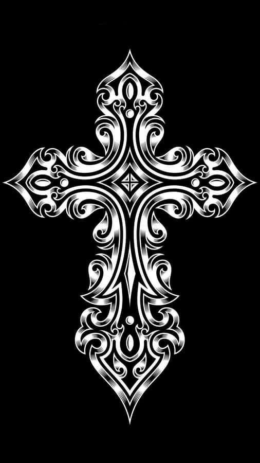 Breathtaking View Of A Majestic Cross Wallpaper