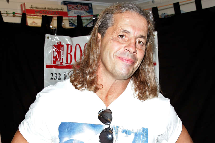 Bret Hart Retired Wwe Wrestler Wallpaper