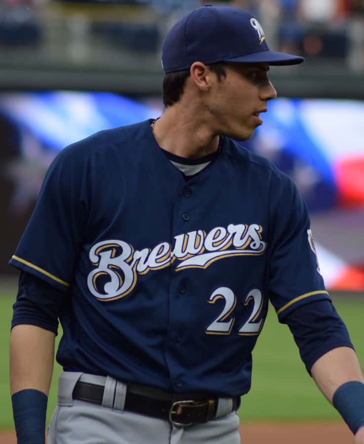 Brewers Player Number22 Wallpaper