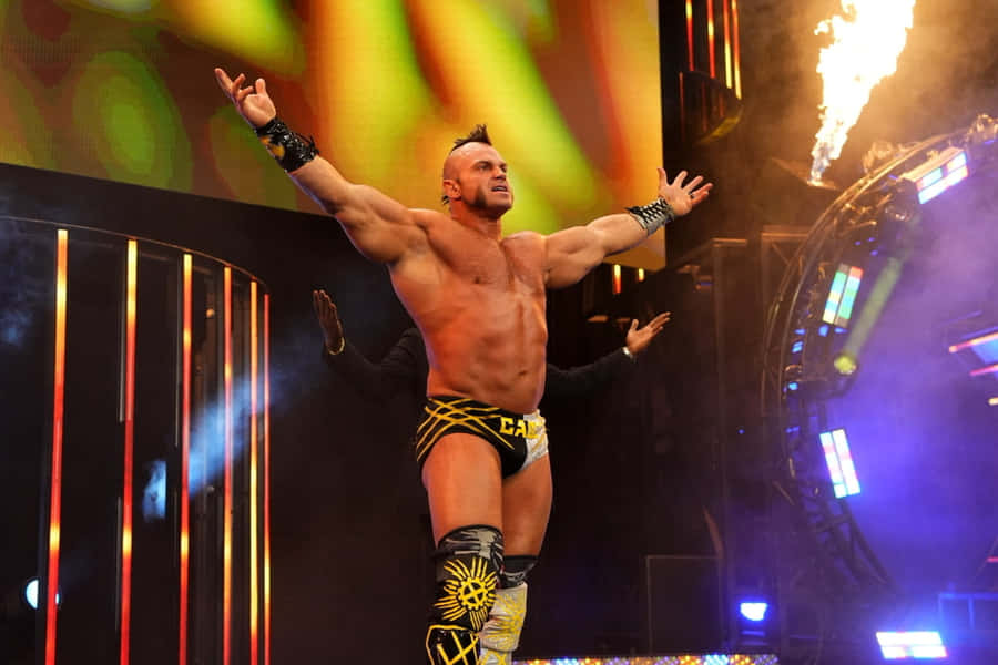 Brian Cage Fire Entrance Wallpaper