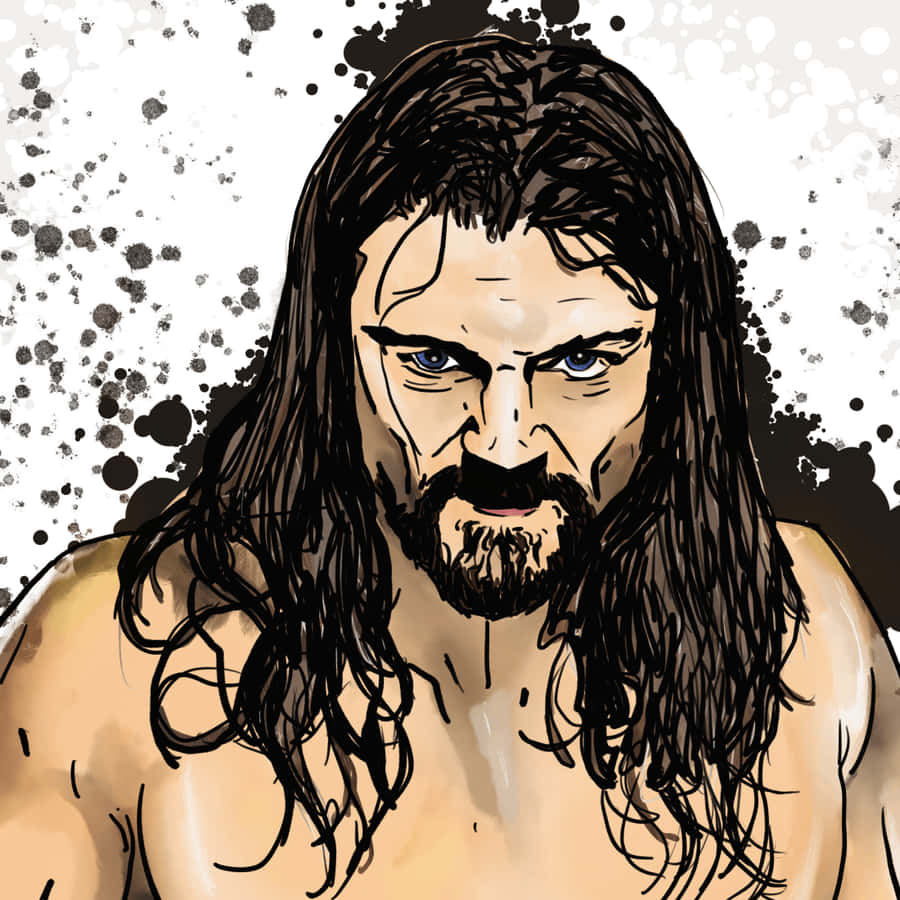 Brian Kendrick Black & White Stain Wallpaper