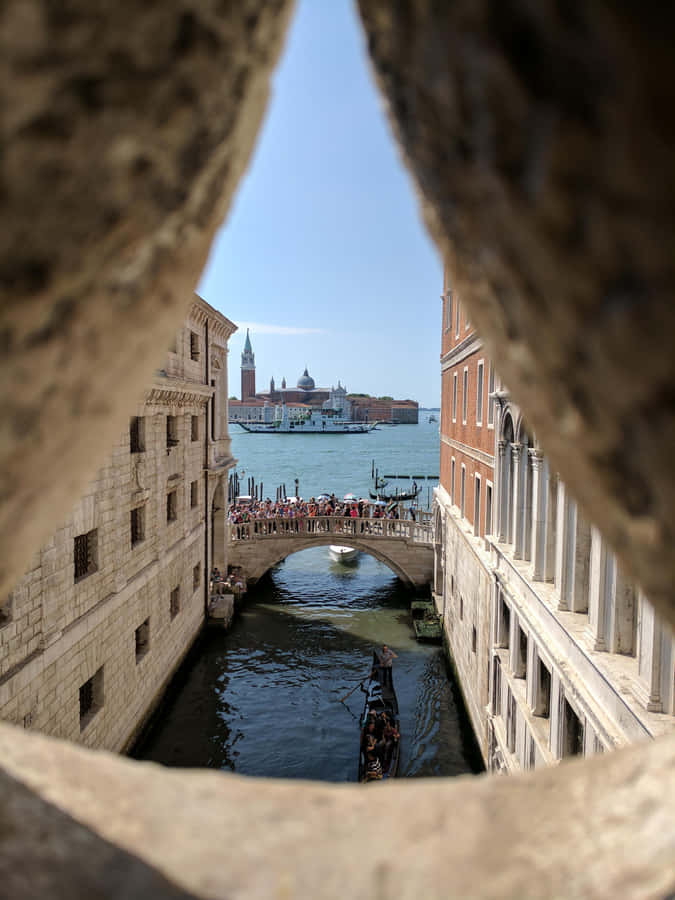 Bridge Of Sighs View Inside Wallpaper