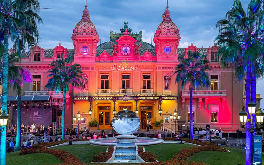 Bright Casino De Monte Carlo Wallpaper