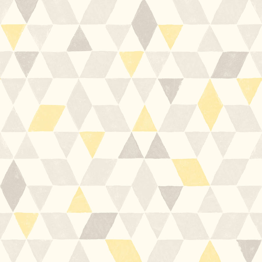 Bright Geometric Triangle Pattern Wallpaper